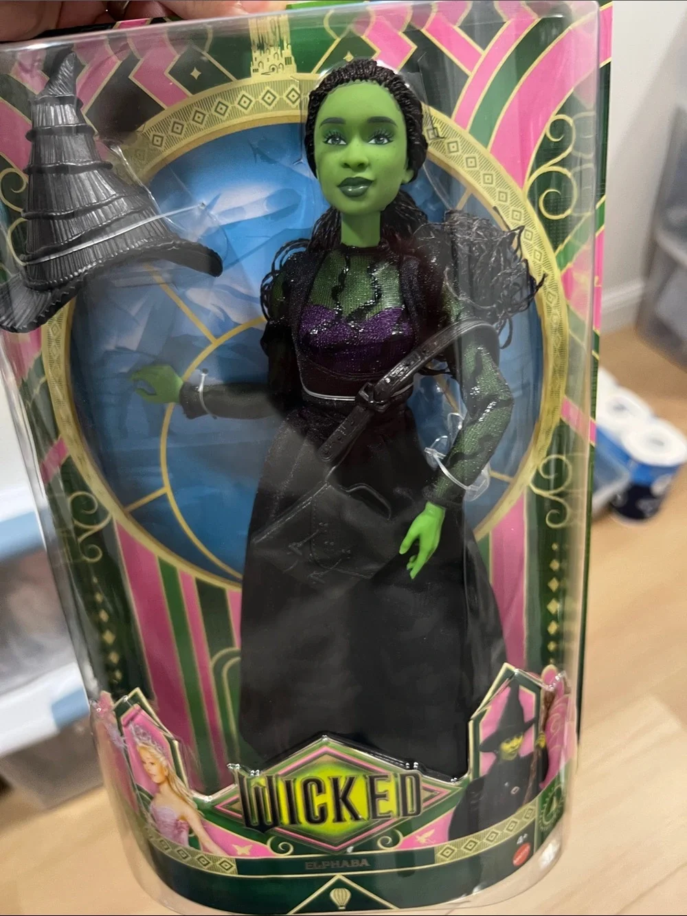 Wicked Deluxe Elphaba Doll Mattel HXY38 NIB New In Box Collector